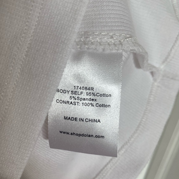 Anthropologie Dolan Eyelet Sleeve White Blouse Puff Popover Top Feminine Boho - Picture 6 of 6